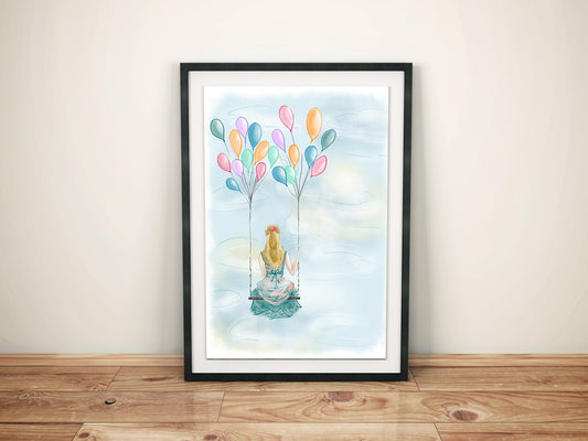 Printed Poster - Dreamer by FeSendra