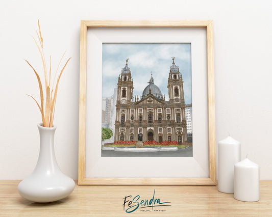 Printed Poster - Rio de Janeiro - Candelária