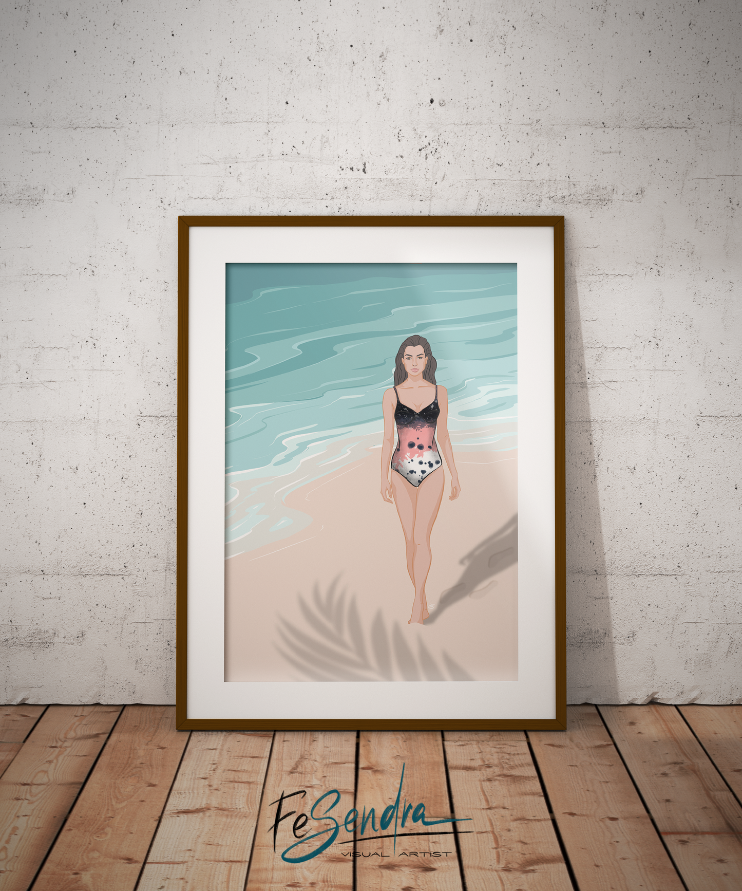 Printed Poster - Summer time by FeSendra