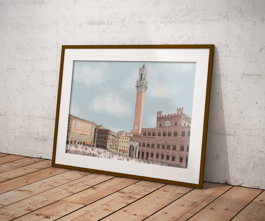 Printed Poster - Siena