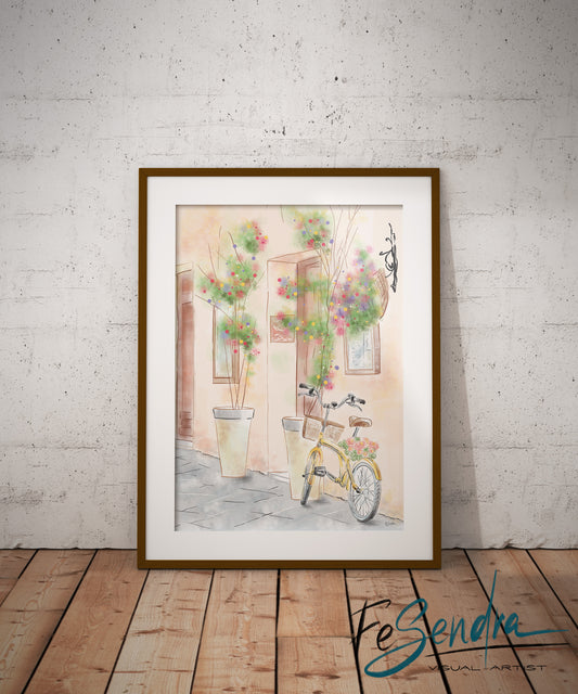Printed Poster - Petit Village