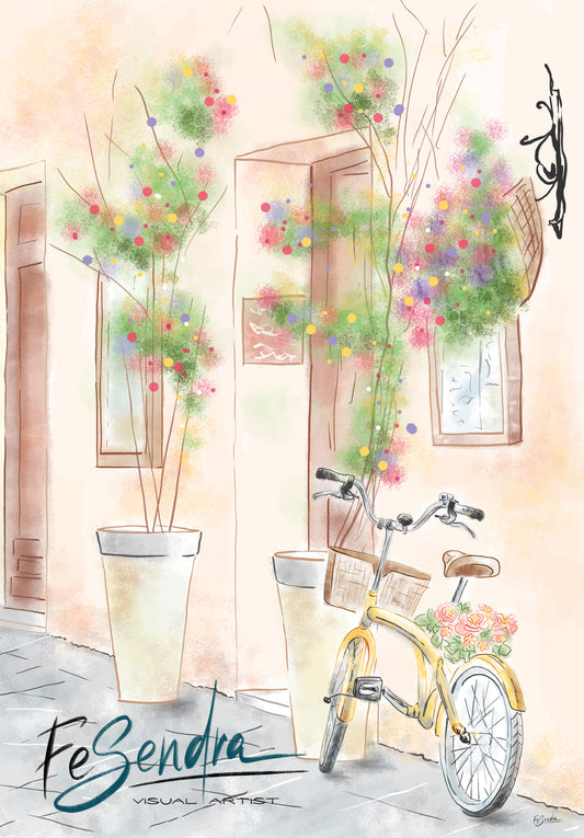 Printed Poster - Petit Village