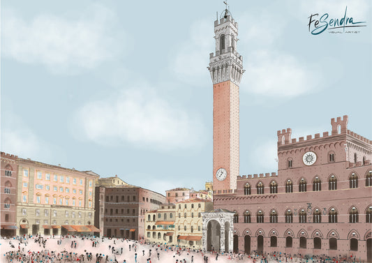 Printed Poster - Siena