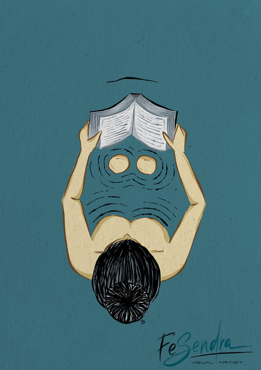 Printed Poster  | Just relax by FeSendra
