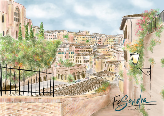 Printed Poster - Siena