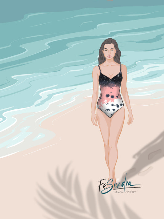 Printed Poster - Summer time by FeSendra