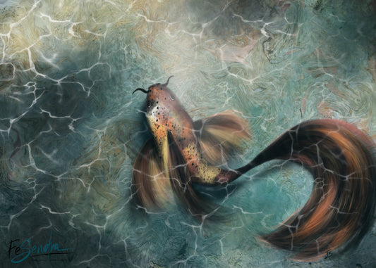 Printed Poster - The fish